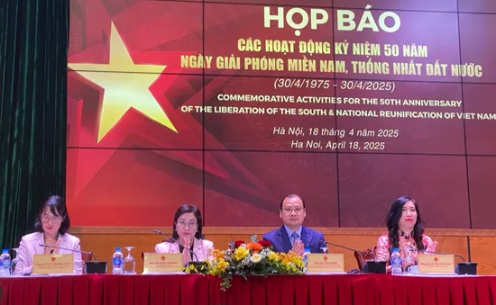 Nhiều hoạt động điểm nhấn kỷ niệm 50 năm Ngày Giải phóng miền Nam, thống nhất đất nước