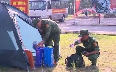 Chăm lo, tiếp sức cho đội diễu binh, diễu hành Đại lễ 30/4