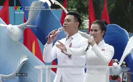 Võ Hạ Trâm - Đông Hùng hát vang 'Viết tiếp câu chuyện hòa bình'