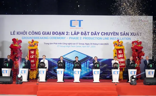 Khởi công nhà máy chip bán dẫn đầu tiên do người Việt Nam làm chủ công nghệ