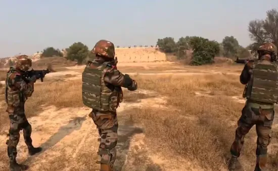 Ấn Độ diễn tập quân sự giữa lúc căng thẳng leo thang với Pakistan