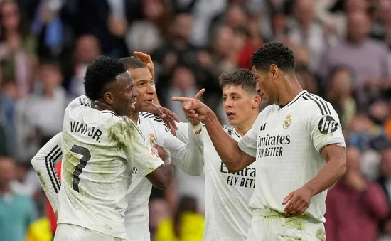 Mbappe tỏa sáng trong chiến thắng nghẹt thở của Real Madrid