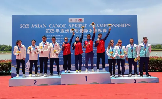 Thắng Trung Quốc và Kazakhstan, Canoeing Việt Nam xuất sắc giành HCV châu Á