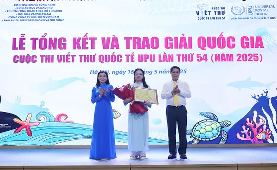 Nữ sinh Đà Nẵng giành giải Nhất Việt Nam của cuộc thi Viết thư UPU Quốc tế 2025