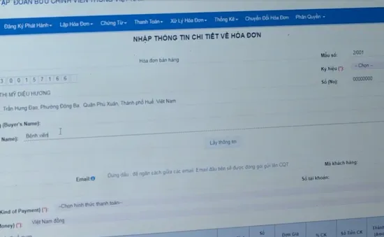 "Nước rút" áp dụng hóa đơn điện tử khởi tạo từ máy tính tiền