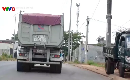 Đắk Lắk: Bất an xe tải trọng lớn lưu thông trong thành phố
