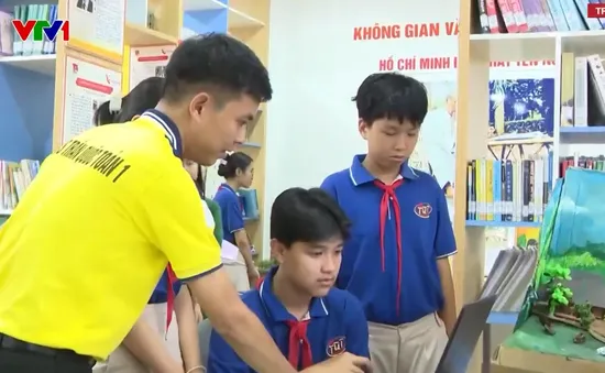 Khi trường học số hóa không gian văn hóa Hồ Chí Minh