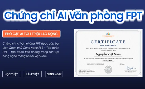 “Mỗi người đi làm phải biết dùng AI” – Sứ mệnh phổ cập AI toàn dân từ FPT