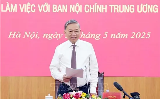 Tổng Bí thư Tô Lâm: Công tác nội chính phải hướng mục tiêu giữ vững ổn định để phát triển đất nước