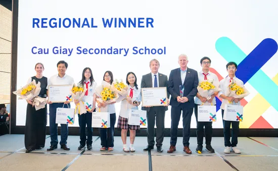 Học sinh Việt Nam giành giải Nhất khu vực Đông Á tại Cuộc thi làm phim “Thế giới của bạn”