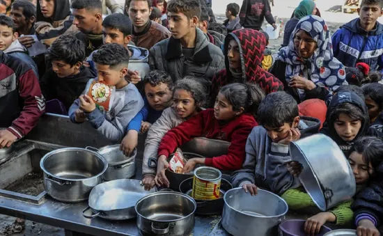 Viện trợ vào Gaza đáp ứng chưa đến 1% nhu cầu