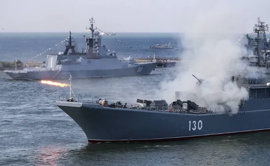 Nga tập trận hải quân ở Biển Baltic