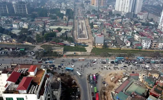 Tái thi công đường vành đai 2,5