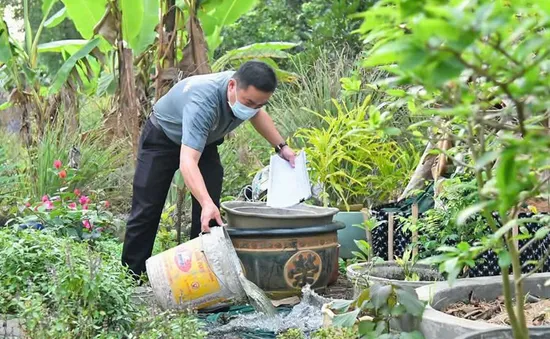 Chủ động phòng sốt xuất huyết: Mỗi nhà 10 phút, cộng đồng an toàn