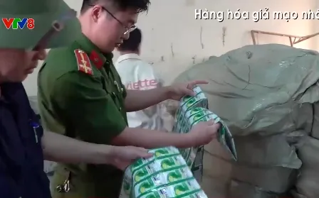 Chặt đứt đường dây buôn bán hàng giả mạo các nhãn hiệu ở Nghệ An