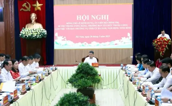 Đề nghị Hà Nam, Nam Định, Ninh Bình xây dựng, thông qua phương án nhân sự đảm bảo khách quan, minh bạch