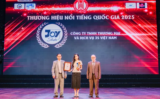 Joy Studio đạt “Top 10 Thương hiệu Nổi tiếng Quốc Gia”