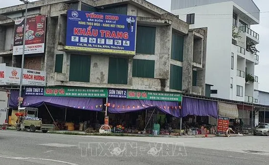 Tiểu thương chợ Thổ Tang trở lại buôn bán