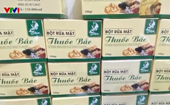Phát hiện gần 6.000 sản phẩm dưỡng trắng da mặt và toàn thân không rõ nguồn gốc