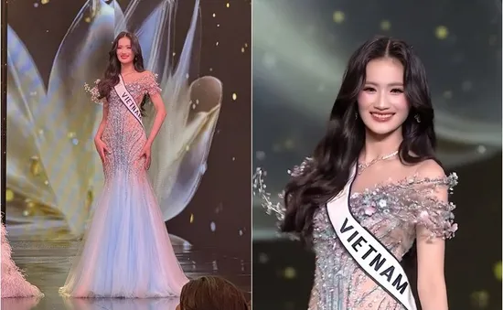 Ý Nhi dừng chân ở top 40 Miss World 2025