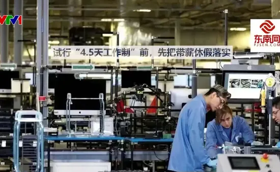 Chế độ làm việc 4,5 ngày/tuần ở Trung Quốc: Liệu có khả thi?