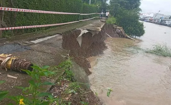 An Giang có 56 đoạn sông được cảnh báo nguy cơ sạt lở