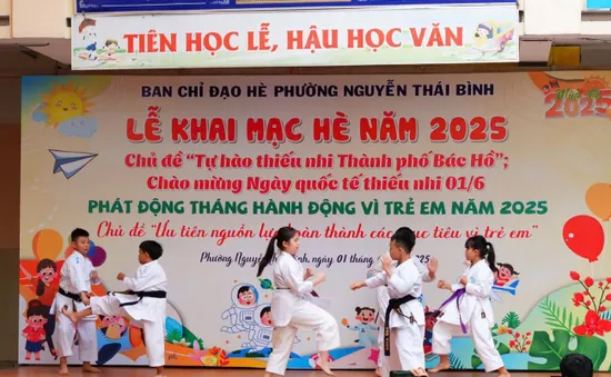 TP Hồ Chí Minh rèn luyện thể lực và an toàn cho thiếu nhi trong dịp hè
