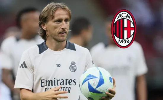 AC Milan đạt thoả thuận chiêu mộ Luka Modric