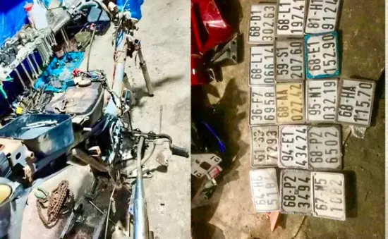 Nhóm thanh thiếu niên trộm 16 xe máy trong 3 tháng