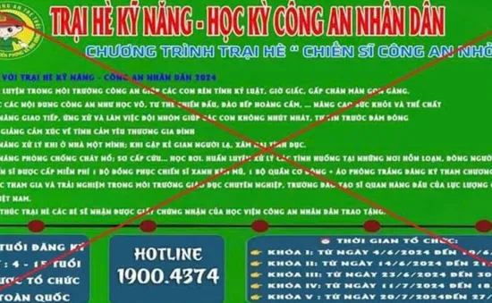 Cảnh giác chiêu trò lừa đảo núp bóng mô hình trại hè, học kỳ trải nghiệm