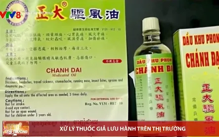 Xử lý thuốc giả lưu hành trên thị trường