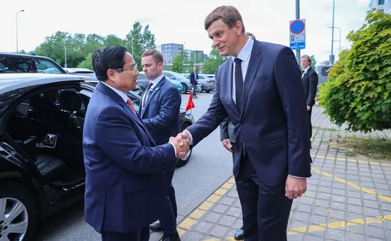 Thủ tướng làm việc với Công ty “kiến trúc sư chính” của chính phủ điện tử Estonia