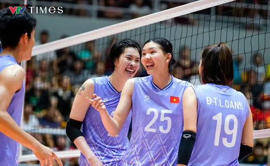Thắng Đài Bắc Trung Hoa, bóng chuyền nữ Việt Nam rộng cửa vào bán kết AVC Nations Cup
