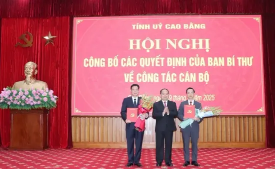 Cao Bằng: Công bố chuẩn y hai Phó Bí thư Tỉnh ủy, bầu Chủ tịch HĐND và Chủ tịch UBND tỉnh mới
