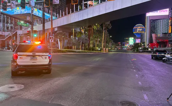 2 người thiệt mạng trong vụ xả súng trên đường phố Las Vegas