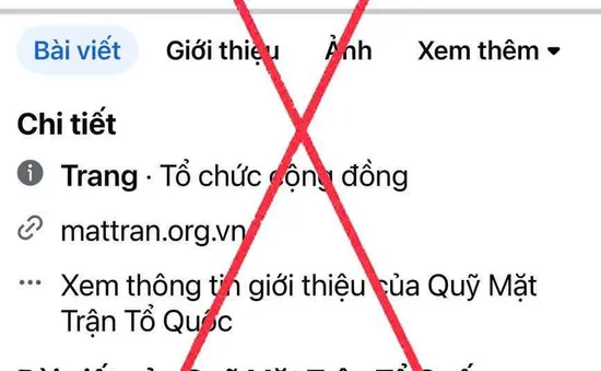 Mạo danh Ủy ban Trung ương Mặt trận Tổ quốc Việt Nam để huy động ủng hộ