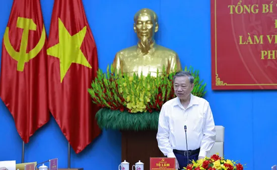Tổng Bí thư Tô Lâm làm việc với Ban Thường vụ Tỉnh ủy Phú Thọ, Vĩnh Phúc và Hòa Bình