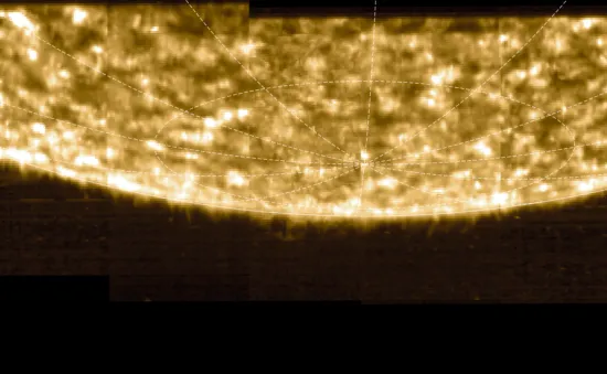 Tàu Solar Orbiter lần đầu chụp hình ảnh về hai cực của Mặt Trời