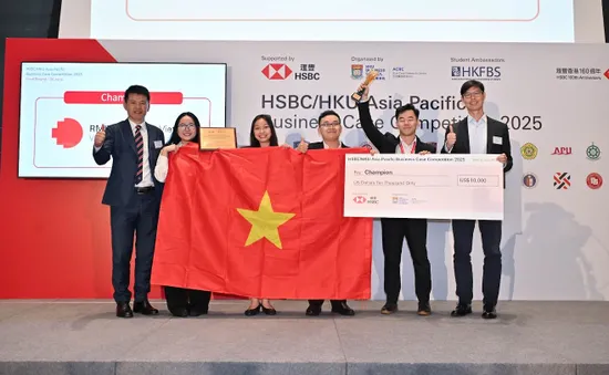 Việt Nam vô địch khu vực Châu Á - Thái Bình Dương cuộc thi Giải quyết tình huống kinh doanh HSBC