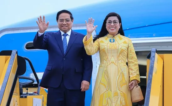 Thủ tướng Phạm Minh Chính tới Stockholm, bắt đầu thăm chính thức Thụy Điển