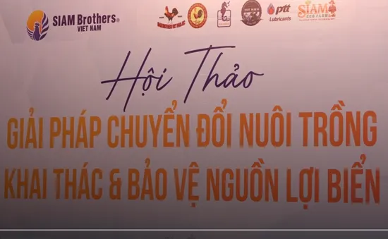 Hội thảo giải pháp chuyển đổi nuôi trồng và bảo vệ nguồn lợi biển