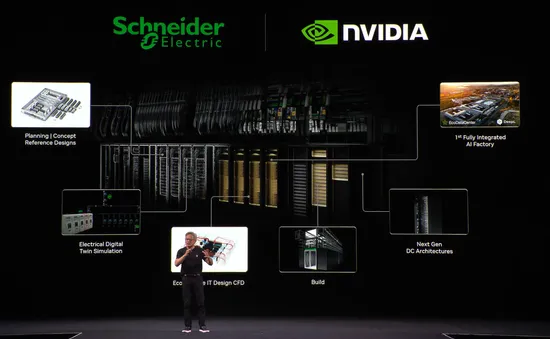 Schneider Electric - NVIDIA tăng tốc triển khai các nhà máy AI toàn cầu