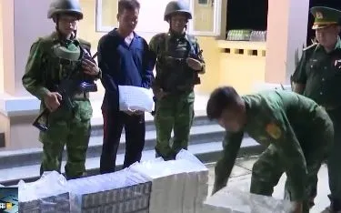 Thủ đoạn mới vận chuyển thuốc lá lậu qua biên giới