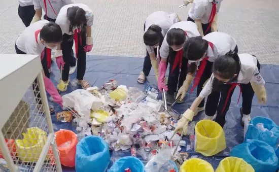 Mô hình trường học giảm thiểu rác thải nhựa