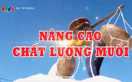 Nâng cao chất lượng muối