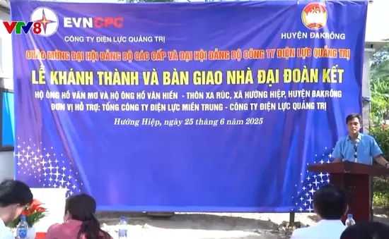 Khánh thành Nhà Đại Đoàn kết tại Quảng Trị
