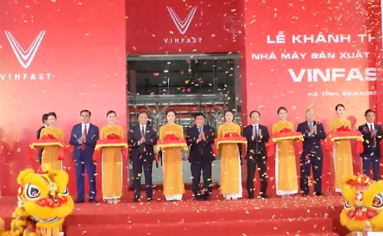 Vinfast khánh thành nhà máy ô tô điện tại Hà Tĩnh