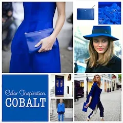 Gu thời trang thời thượng với gam màu xanh cobalt