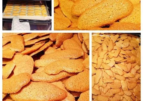 Trổ tài làm bánh lưỡi mèo thơm ngon