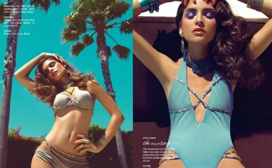 Rực rỡ và chói lóa với BST bikini của Lee + Lani 